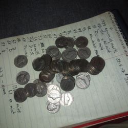 1939 To 1964 Nickels 
