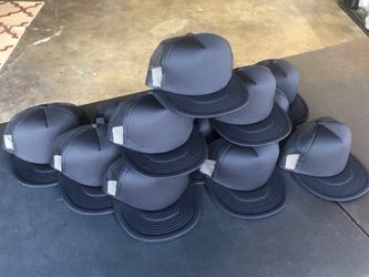 13 Black Foamie/Mesh Trucker Hats (Brand new!)