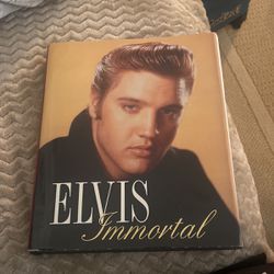 Elvis Immortal Hard Cover Book 