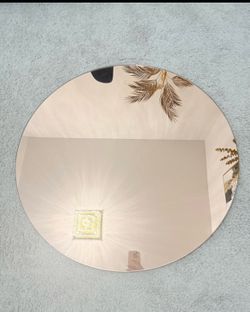 Rose gold tinted mirror 31.5inches