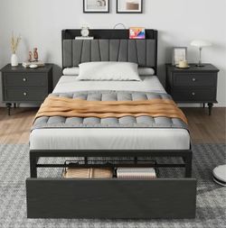 Twin size bed frame