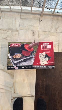 Coleman Triton 2 Burner Stove