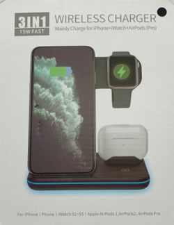 3in1 wireless charger
