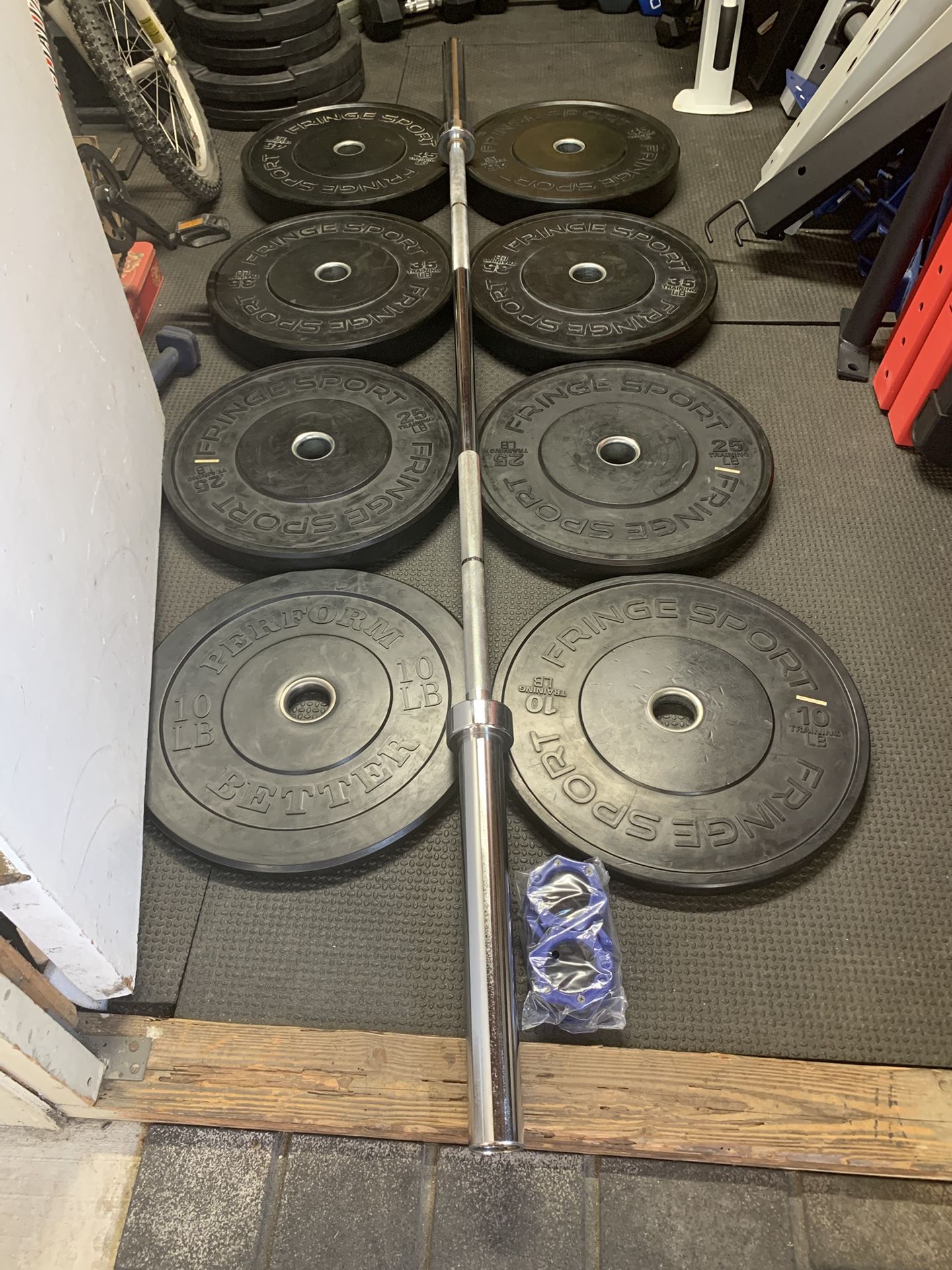 FringeSport Bumper Weighs Sets