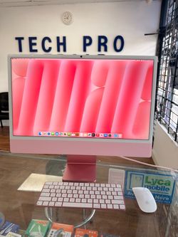 2024 Apple iMac 24" M4 8 Core 4.5GHz 16GB RAM 256GB SSD. Warranty till 2027
