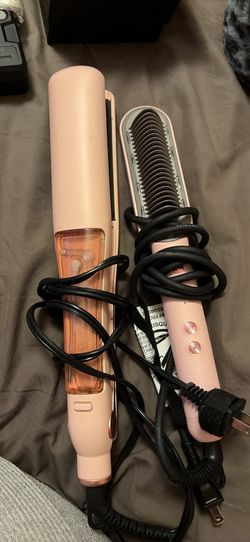 Wavy talk straightener