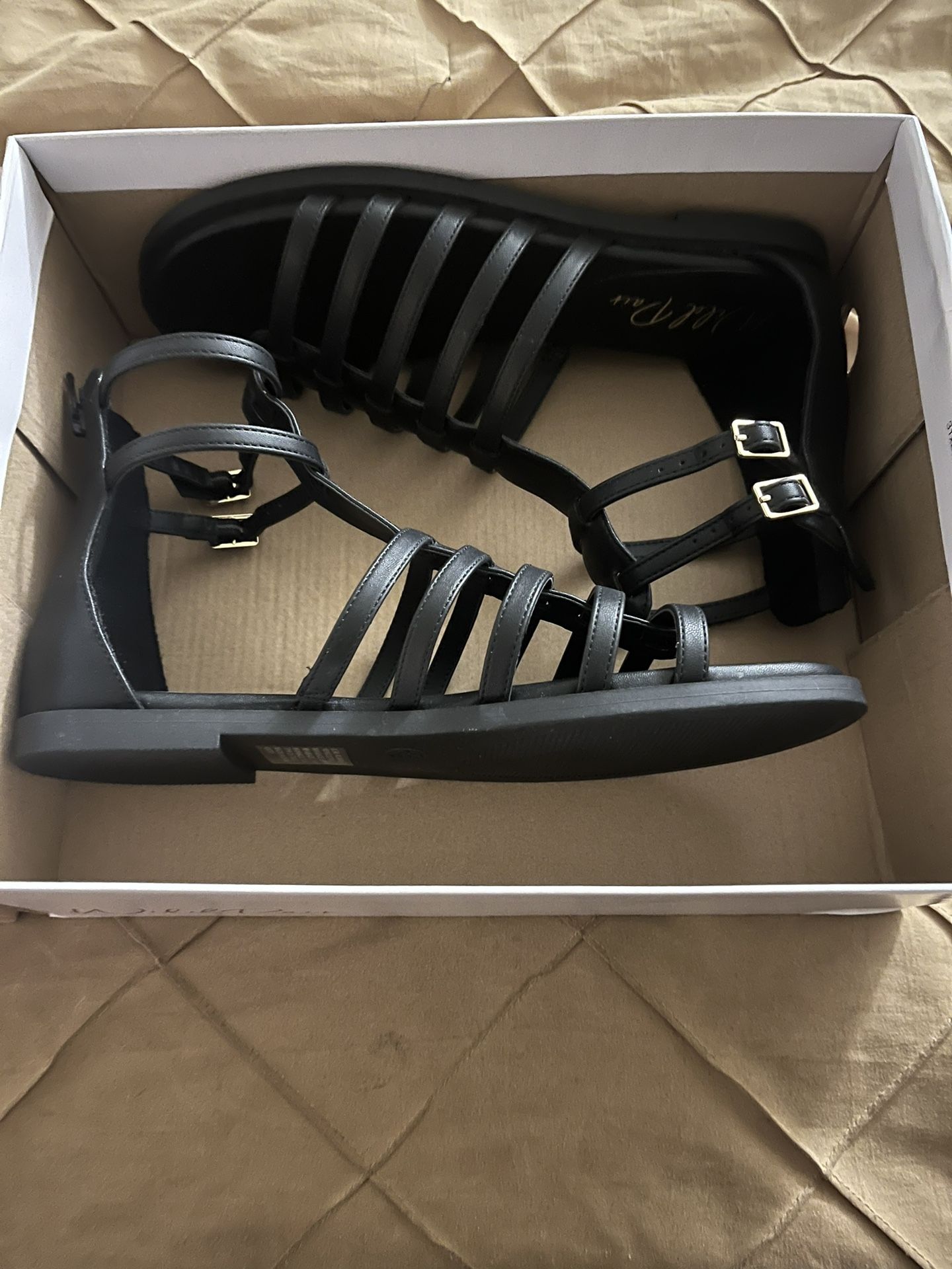 Black Sandals Brand New