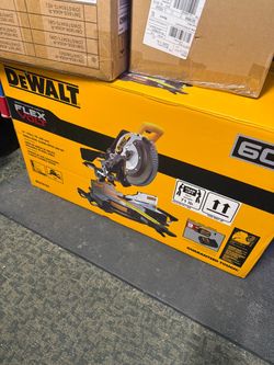 NEW DEWALT FLEXVOLT 60V 12" Sliding Miter Saw Kit