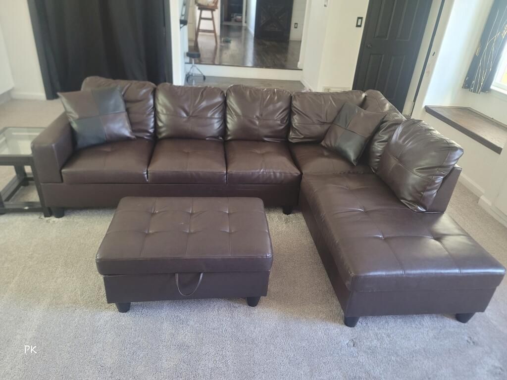 Leather Couch