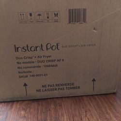 New Instant Pot Dual Crisp Air Fryer