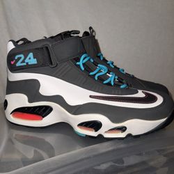 Nike Air Griffey Max 1 Home Run Derby 2012 Gray White Blue Pink Black 354912-100 Size 11.5