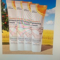 4PCS under arm whitening cream