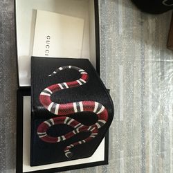 Gucci Kingsnake Bi-fold Men’s Wallet 