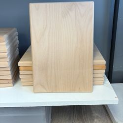 Alder wood blank plaque