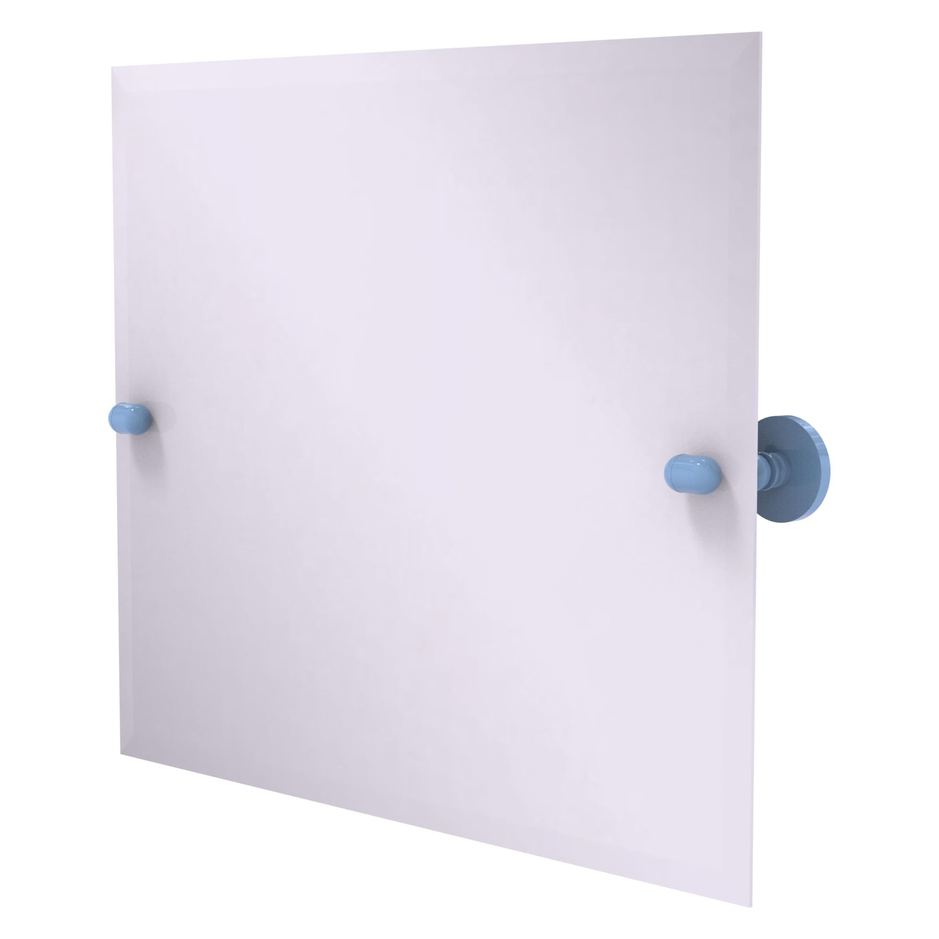 Allied Brass TA 93 FTB Frameless Landscape Rectangular Tilt Mirror with Beveled Edge, Flat Troll Blue,All Products : American Fashion Style Bags On Sale