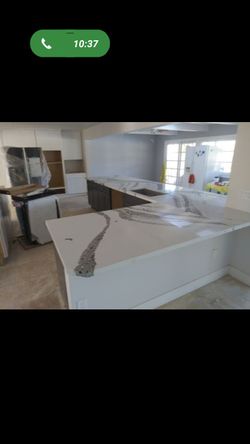 Granite and quartz installation