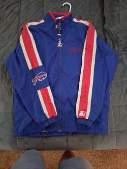 Buffalo Bills Vintage 1990's Starter Windbreaker Great Condition  Men's Medium