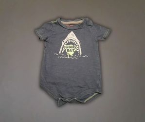 Cherokee Baby Shark Bait Onesie