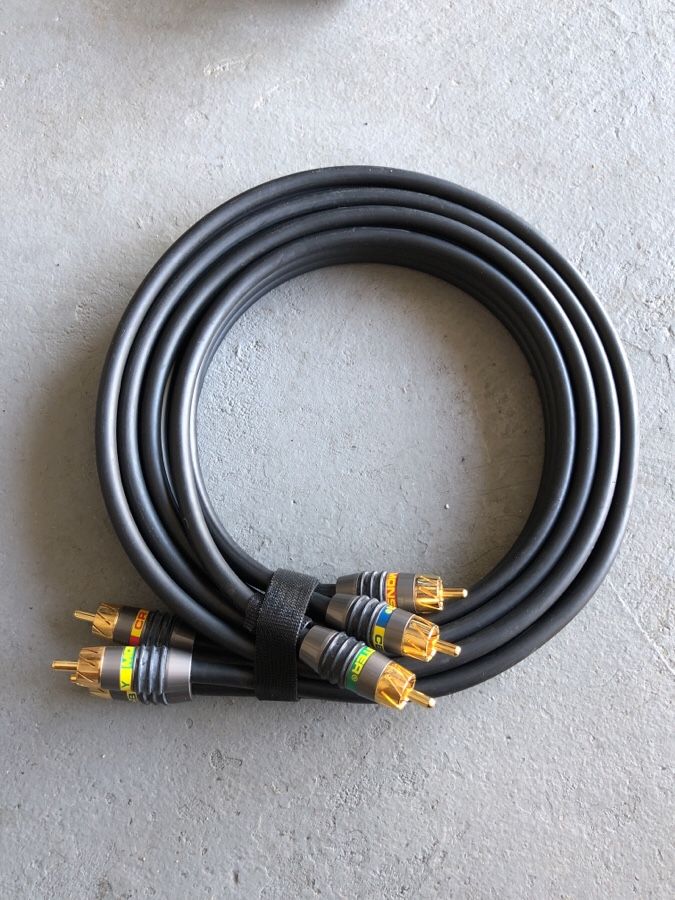 Monster Gold Component Cable 6ft.
