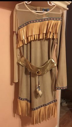 Pocahontas Costume for Girls (7 - 10) (Runs Big)