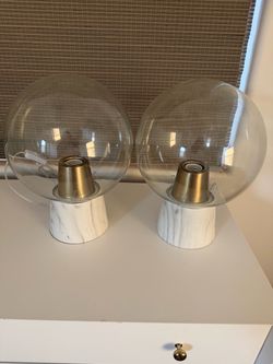 2. Marble Base Lamp Stands