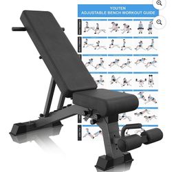 Heavy Duty Workout Bench Capacity For 1000 Pounds Still In The Box Free assembling If You Want To Be Assemble