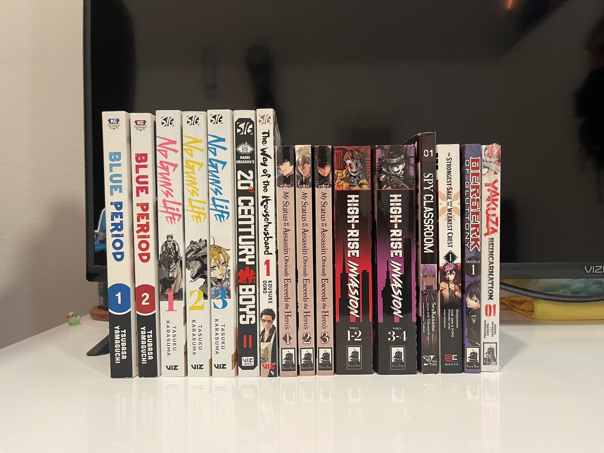 MANGA Blue Period- No Guns Life- High Rise Invasion