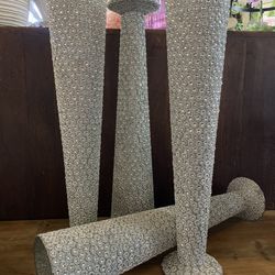 Flared elegant rhinestone vases