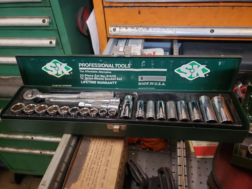 SK S&K Socket Set. Metric