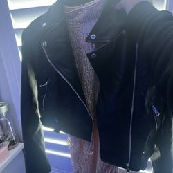 Dress & Leather Jacket 