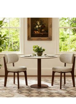 Walnut dining chairs