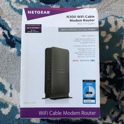 Netgear Wi-Fi 2.4GHz Cable Modem Router