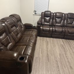 Leather Couches