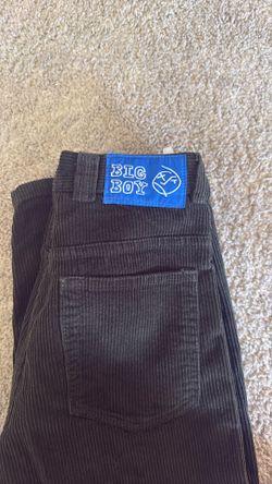 Green Corduroy Polar Big Boys