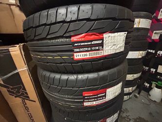 (2) New Tires 235/50ZR18 Nitto NT555 G2