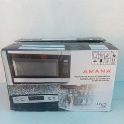 30 Inches Amana
1.6 cu. ft. Stainless Steel Electric 1000-Watt Over the Range Microwave 
