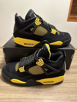 Jordan Retro 4 Yellow Thunder