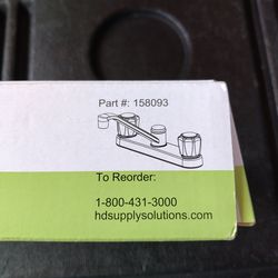 Llave de agua para cocina