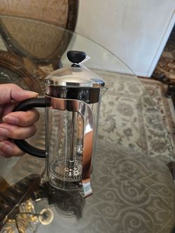 French Press Glass 👀READ BELOW FOR LOCATION ⬇️