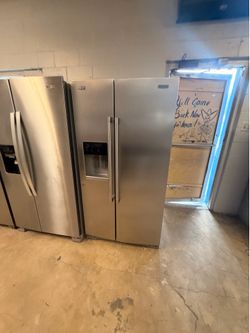 Maytag side by side refrigerator