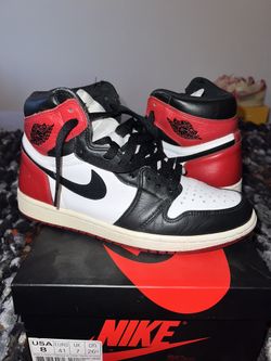 Jordan 1 Black Toe 2016 Sz 8