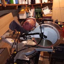 12" Compound Miter Saw and Bench.