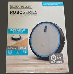 Black + decker  roboseries  robot vacuum