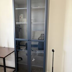 IKEA Glass Door Cabinet – Display / Storage Cabinet – Excellent Condition