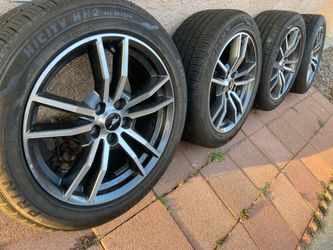 Used 18” mustang rims