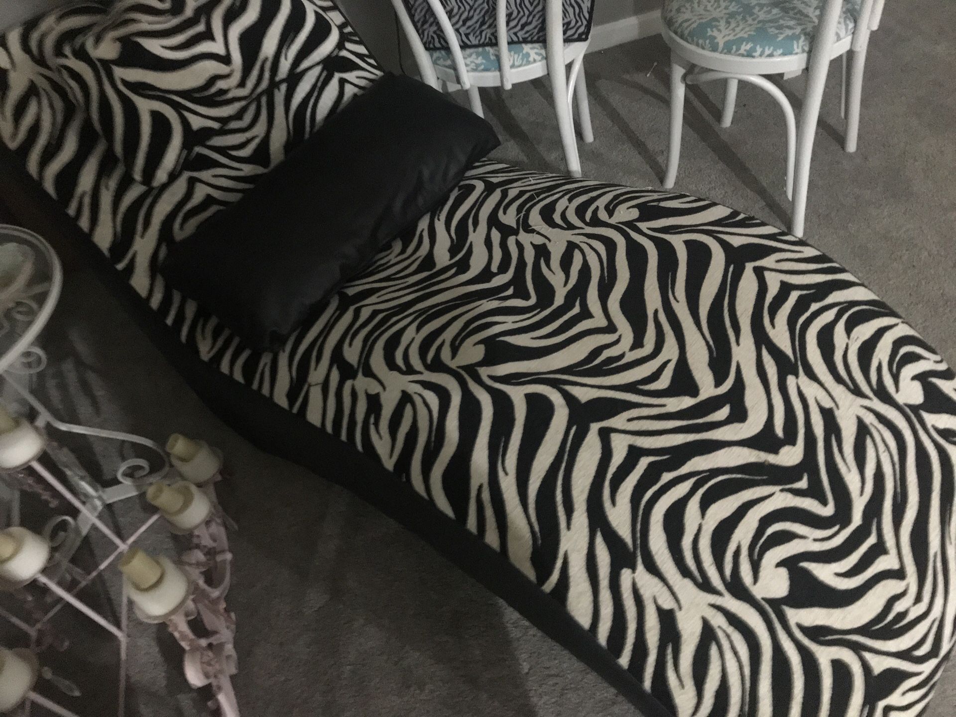 Zebra lounge chair
