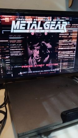PS3 with loaded game on it