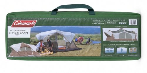 Coleman WeatherMaster 8-Person Tent – Used Once