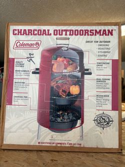 Coleman Charcoal Outdoorsman BBQ Smoker