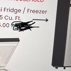 Mini Fridge/ Freezer 
